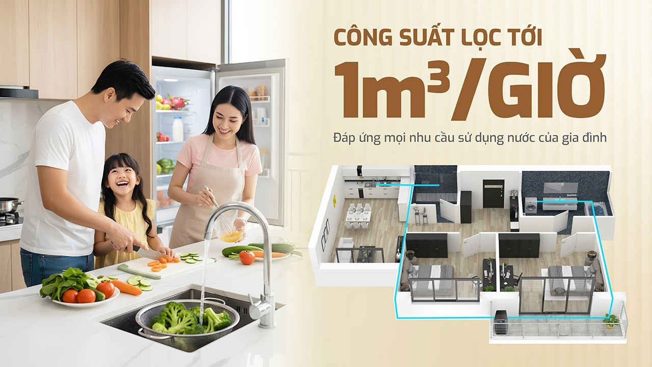 Lọc tổng trung tâm cao cấp Karofi KTF-P01